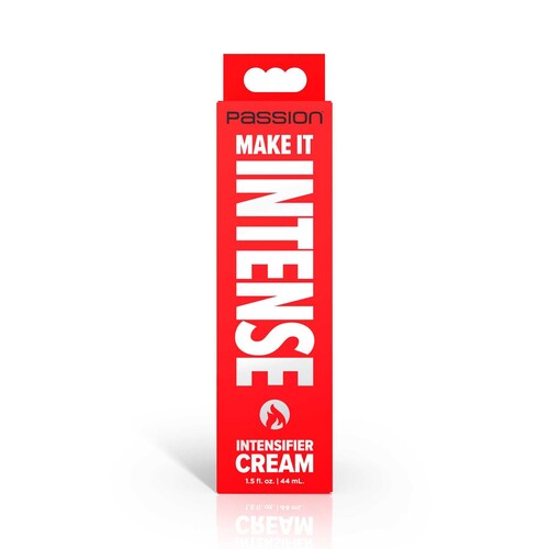 Passion Lubricants Make it Intense Intensifier Cream package